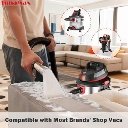 TunaMax Extractor Tool Hand Wand with Clear Head, Car Detailing Vacuum Wand