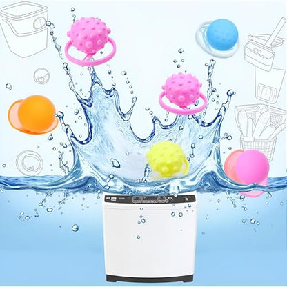 1Pc Yellow Pet Hair Remover for Laundry Reusable Catcher Float Trap Mesh Bag Washing Machine Filter Washer,Pet Portable Balls Lint