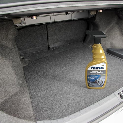 Rain-X 620234SRP Carpet & Upholstery Cleaner Repellent for Car Interiors & More, Cleans + Repels Spills while Preventing Stains, Fresh Scent 16 Fl Oz. - style: Carpet & Upholstery Cleaner