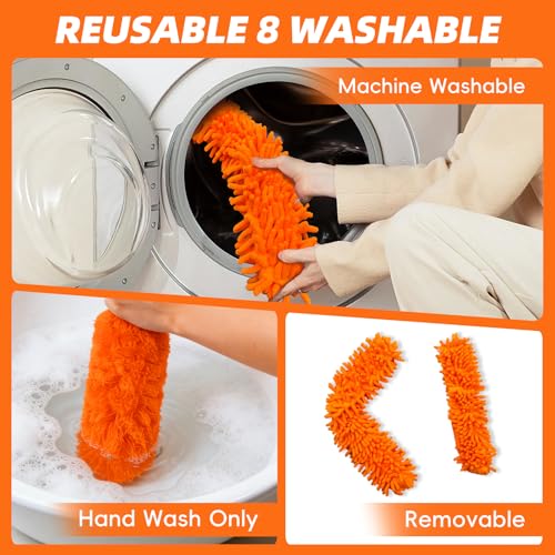 20 Foot High Dusters for Cleaning with 3-12 Foot Heavy Duty Extension Pole - size: 12 FT