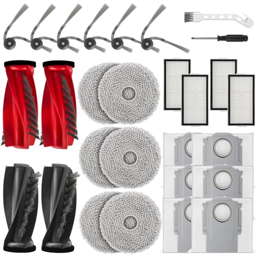 Replacement Parts Kit for Roborock Saros 10R Qrevo CurvX Robot Vacuum - style: 10R KIT 28