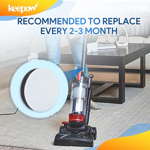 KEEPOW Replacement Vacuum Filter Compatible with Eureka NEU100 NEU10AE5 - size: 5 Pack