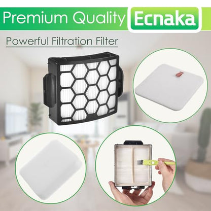 LA502 Filters Replacement for Shark LA502, LA322, LA301, LA300, LA351,LA360,LA401, LA455, LA500, LA502, LA702 Rotator Lift-Away ADV DuoClean PowerFins Upright Vacuum (Not fit UV850 UV900 vacuum)
