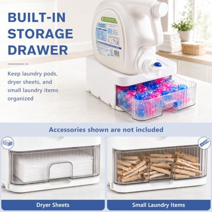 Laundry Detergent Holder, Countertop Liquid Laundry Detergent Dispenser