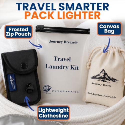 Travel Clothesline – Lightweight Portable Clothesline for Hotels, Cruises & Camping – Compact No-Pin Drying Line for Travel, Outdoors & Small Spaces