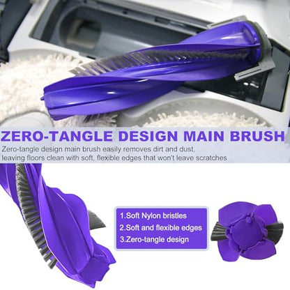 Replacement Accessories Compatible with Narwal Flow Robot Vacuum Cleaner