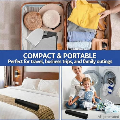 Hanging Ironing pad on the Door, Heat-Resistant steam pad (45 × 19 inches), Portable for Vertical Ironing and Ironing Board, Suitable for Home and Travel use