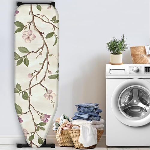 Nuxovilar Flowering Branches Ironing Board Cover 15x54 Polyester - color: Yfw03556, size: 15×54 inch