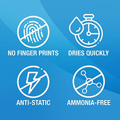 MiracleWipes for Electronics Cleaning - Screen Wipes Designed for TV, Phones, Monitors and More - Includes Microfiber Towel - (60 Count) - size: 60 Count (Pack of 1)