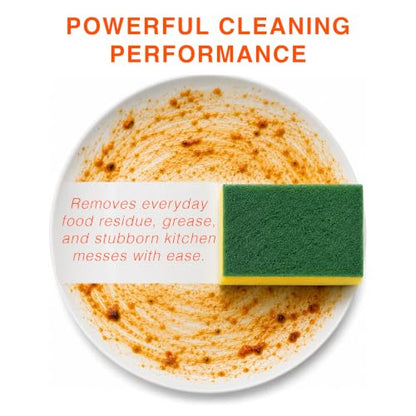 Macromax Dish Sponges 10 Pack, Non-Scratch Kitchen Sponge Set