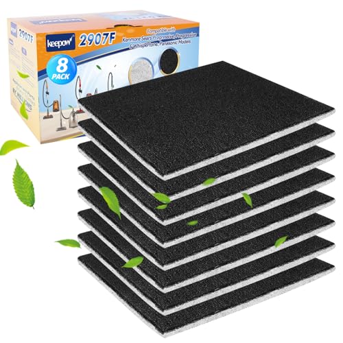 KEEPOW CF-1 Hepa Filter Replacement Compatible with Kenmore - size: 8 Pack