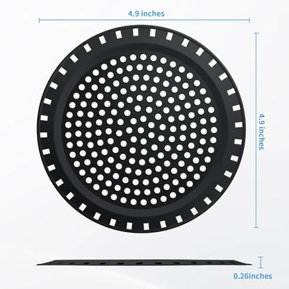 Shower Drain Hair Catcher,Aluvor Shower Drain Cover Bathtub Drain Strainer - color: Matte Black