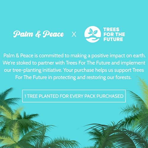 Palm & Peace Swedish Dishcloths for Kitchen - 5 Pack - Reusable Paper Towels - Super Absorbent, Non-Scratch, Washable, Sustainable, 100% Compostable Cleaning Cloths (Wildflowers) - color: Wildflowers