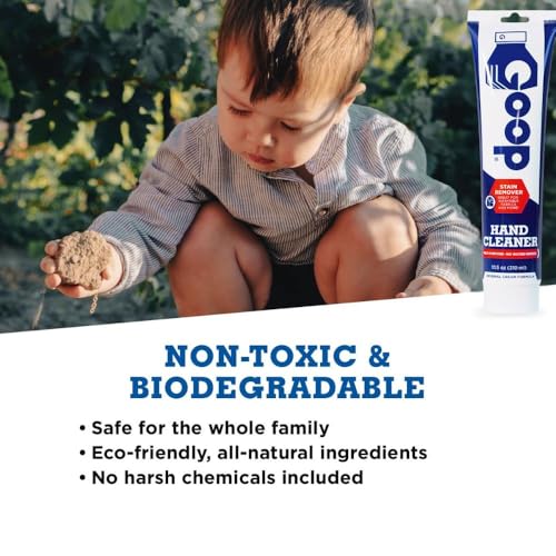 GOOP Original Multi-Purpose Waterless Hand Cleaner & Stain Remover - 10.5 oz Tube - size: 10.5 Ounce (Pack of 1)