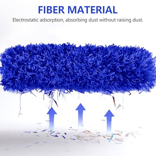 SetSail Dusters and Cobweb Duster with Extension Pole for Cleaning, Blue - color: Blue, size: Cobweb Brush&Duster