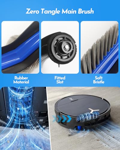 X9 Pro Omni Accessories for ECOVACS DEEBOT T80S Omni/X9 Pro Omni/S16 Plus - color: X9 Blue