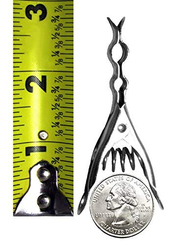 Henry Berry & Dairy Extreme Clothespins | Made in Italy | Solid 304 Stainless Steel | 20 Pack | Heavy Duty | Anti-Rust | Laundry Pins | Clothes Pins | Chip Clips | Lifetime Product | No Plastic - color: Stainless Steel