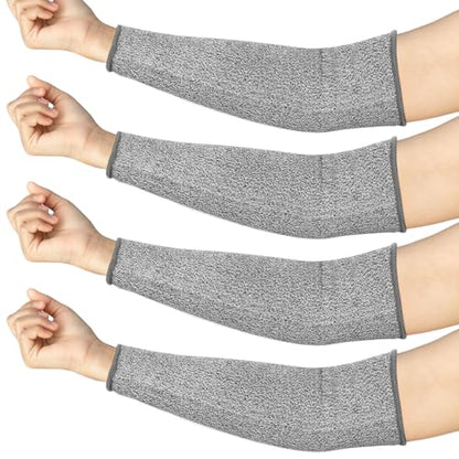 Neer 4 Pair Protective Arm Sleeves Cover,11.8 Inch,Gray - color: Gray, size: 11.8 Inch