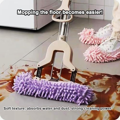 20 Pcs Mop Slippers,10 Pairs Mop Socks,Microfiber Mop Shoes