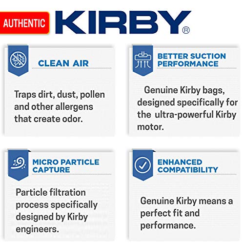Kirby 204811 Filter Bag Six Pack Micron Magic HEPA (54 Bags) - size: 9
