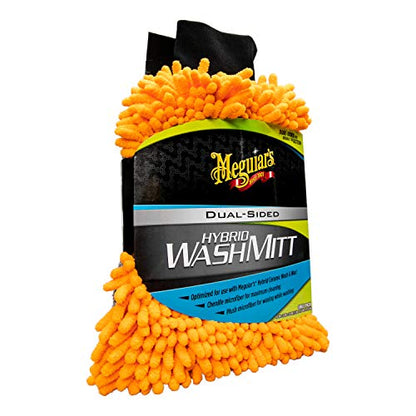 Meguiar's Hybrid Wash Mitt, 1 Mitt - size: Wash Mitt
