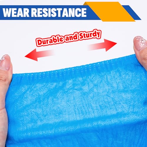 900 Pack(450 Pairs) Shoe Covers Disposable, Non-woven Fabric Shoes Covers - color: 900 Pack(450 Pairs)