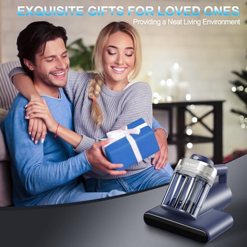 Teant Mattress Bed Vacuum Cleaner, 16 kPa Suction & 253.7nm UV-C, MV-Blue - color: Blue