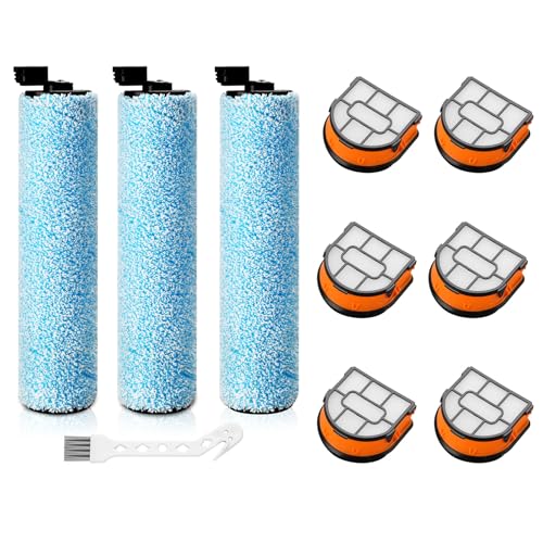 WD161 Roller and Filter For Shark HydroVac MessMaster Wet Dry Vacuum - size: 3+6+1