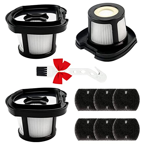 3 Pack 2309A Handheld Vacuum Filter for Bissell Pet Hair Eraser Lithium Ion