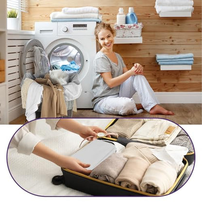 Woanger 12 Pack 28 x 45 Inch Extra Large Laundry Bags Bulk, Silver - color: Silver