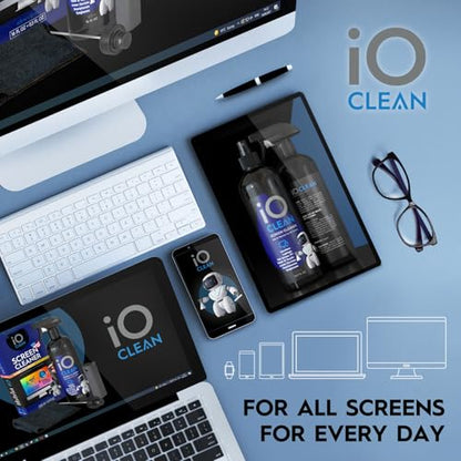 Screen Cleaner Spray (16oz - 473ml) – Large Cleaning Kit - size: 16 Fl Oz + 3 Cloths