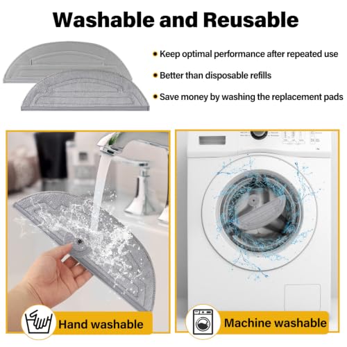 Mop Pads Refills for Roborock S8 MaxV/S8 Max Ultra Robot Vacuum, 10 Pack - style: S8 MOP 8