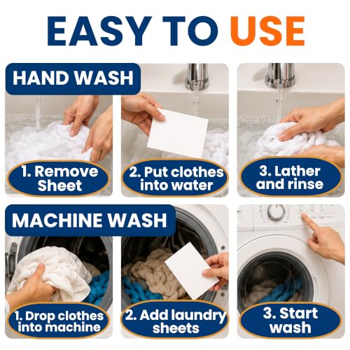 Travel Laundry Detergent Sheets with 50 Pocket Laundry Sheets, 30 Count Hand/Machine Wash, Silicone Sink Stopper & Canvas Bag, plus Bonus Pouch, TSA Compliant, Hotels, Cruises, Camping & Backpacking - style: 5-Pack Laundry Kit