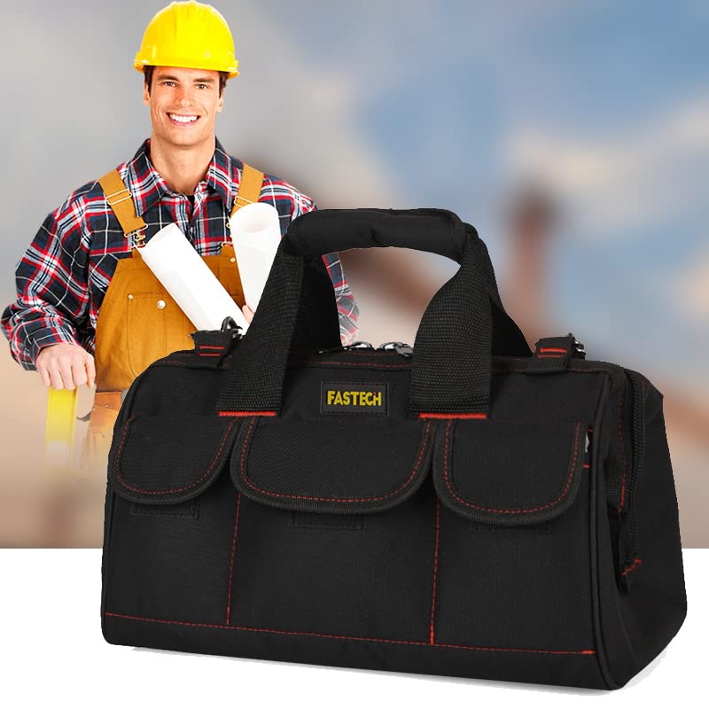 FASTECH 14-inch Heavy Duty Tool Carrier & Organizer with Wide Mouth - size: 14IN STANDARD
