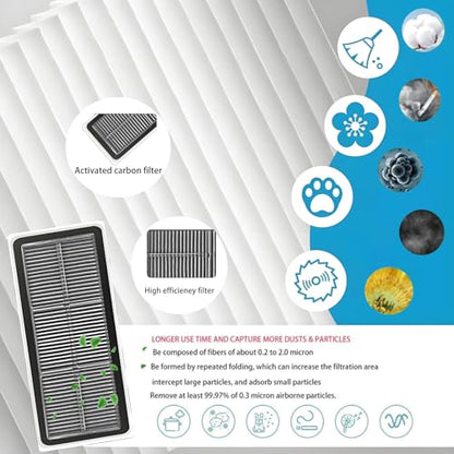 Replacement Accessories Kit For mova s20 ultra / RLM71CE Robot Vacuum - color: 17 pack Replacement Parts For mova s20 Ultra Robot Vacuum