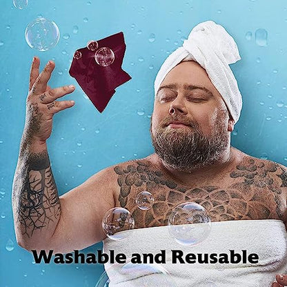 Purity Microfiber Lens Cleaning Cloth Cleans Eyeglasses, Screens and Lenses - color: Burgundy