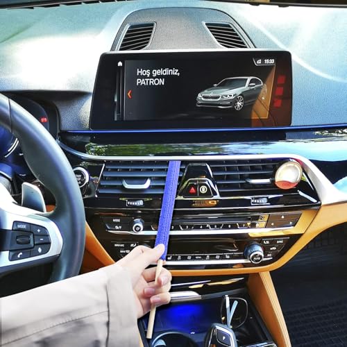 22 PCS Microfiber Detail Duster Sticks, Mini Duster Crevice Cleaning Tool for Car Air Vents, Blinds, Fans, Windows, Small Spaces, Gap Dust Cleaner