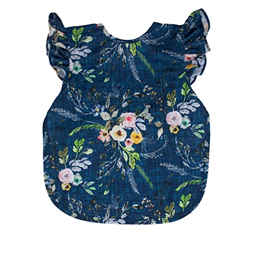 BapronBaby Flutter Baby Led Weaning Infant Feeding Bib Crafting Smock 6M-5T - color: Boho Floral, size: Preschool 3-5yrs