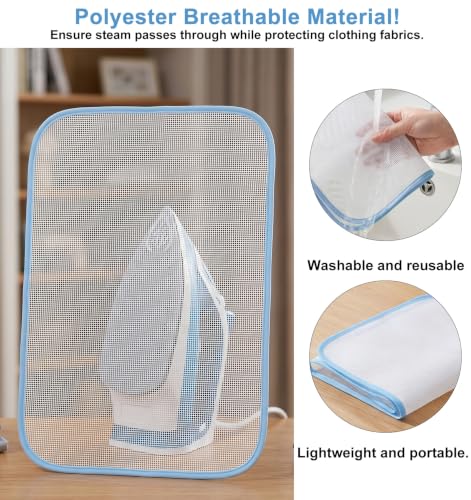 3 Pcs Pressing Cloth for Ironing - Ironing Cloth to Protect Clothes