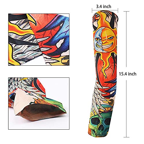 YARIEW Temporary Tattoo Sleeves for Men Arm Sleeves for Men Tattoo Sleeve - color: Multicolor-6