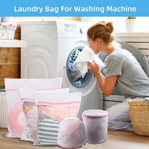 GOGOODA Mesh Laundry Bags for Delicates Durable Protective Wash Bags - size: 1XXL, 1XL,1L,1M,1S,2 bra bags