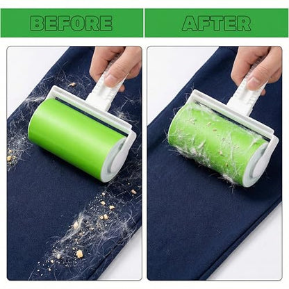 Reusable Washable Lint Roller 5 Pack, Sticky Mini and Medium Size - size: 2 Large+3 Mini Size