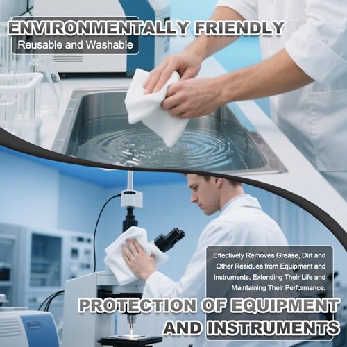 Cleanroom Cloth Wipes 9"x9",140GSM,Bag of 150 Pcs - size: 9" x 9" (Pack of 150)