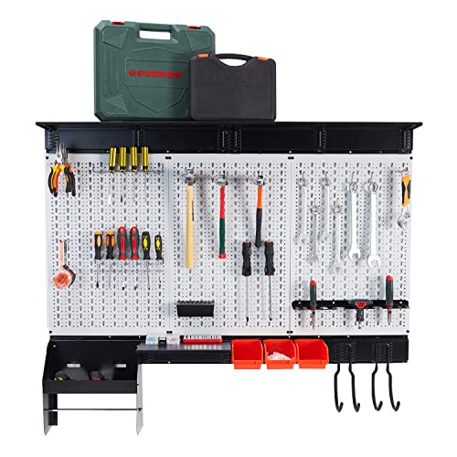 Ultrawall Peboard Storage Organizer, 48x36 inch Pegboard Wall Organizer
