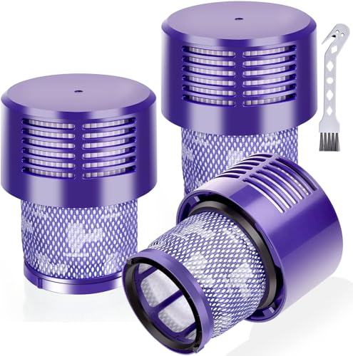 Leadaybetter V10 Vacuum Filter Replacement for Dyson Animal Cyclone Serie - size: V10-3PCS