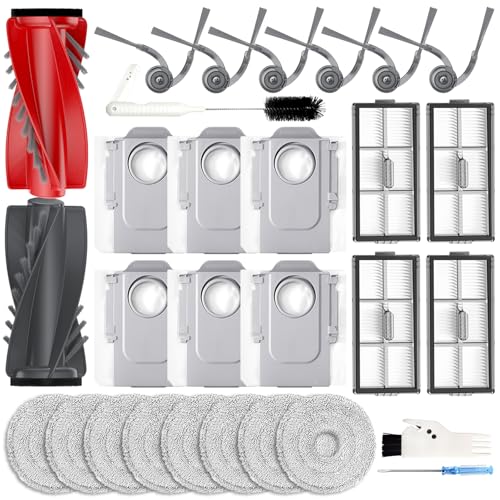 Yivy Saros 20 Accessories for Roborock Saros 10R/Qrevo CurvX/Qrevo Edge - size: SAROS10R-SET29