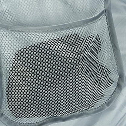 2 Pcs Mesh Popup Laundry Hamper, Opening Laundry Basket,Popup Laundry Basket with Durable Handles,Foldable Pop-up Mesh Hamper Dirty Clothes Basket for Clothes & Laundry-Home Organization - color: Blue2
