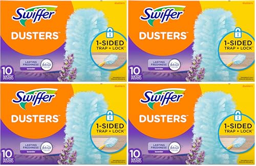 Swiffer Dusters Multi-Surface Duster Refills, Lavender Scent, 10 Count (Pack of 4) - size: 10 Count (Pack of 4)