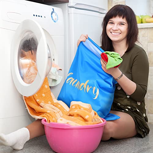 Shappy 2 Pack Wet Dry Bag Travel Laundry Waterproof,Laundry Style - style: Laundry Style