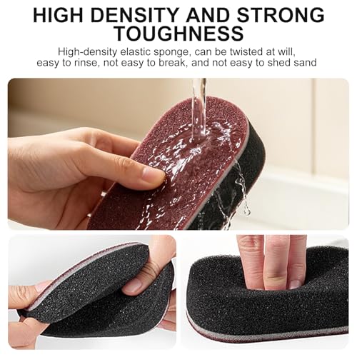 Magic Sponges Cleaning Eraser,Multi-Functional Eraser,Heavy-Duty Melamine Sponge Foam Pads,Multi-Functional Household Cleaning Kitchen Dish Sponge for Furniture,Kitchen, Bathroom,Sink(5PCS)